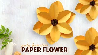 DIY Party Decoration Paper Flower [upl. by Eveline]