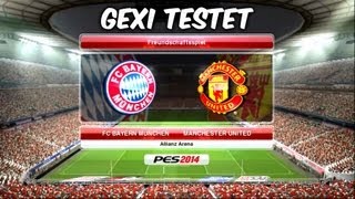 PES 2014 DEMO XBOX 360  Bayern München  Manchester United  Erste Eindrücke DeutschHD [upl. by Catton]