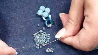 Right Angle Weave Earrings Video [upl. by Pacheco]