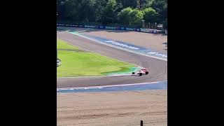 Sebastian Vettel driving the McLaren MP48 of Ayrton Senna at Imola 2024 [upl. by Littman]