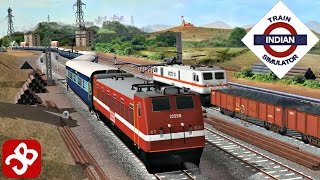 Indian Train Simulator By Highbrow Interactive  iOSAndroid  Gameplay Video [upl. by Ramberg]