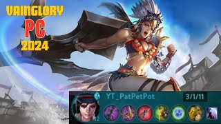 Supporting A Unique Jungler  SP Catherine  Vainglory PC 3v3 Gameplay [upl. by Malarkey]