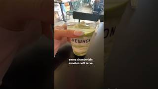 emma chamberlain erewhon matcha shorts vlog [upl. by Milak]