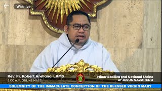 QUIAPO CHURCH LIVE TV MASS TODAY 500 AM DECEMBER 09 2024 MONDAY [upl. by Ardied]