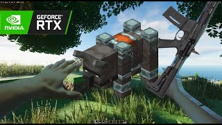 Minecraft Performance Testing  Protect Villager With GUNS  RTX 4050 [upl. by Dnomsaj721]