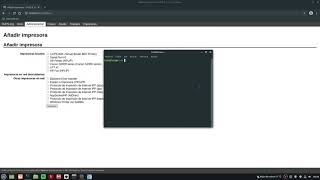 Agregar una impresora en Linux Cups [upl. by Ennoid]