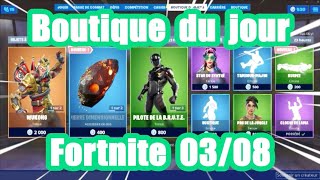 Fortnite  La boutique du jour du 3 Aout [upl. by Anirbaz512]