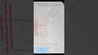 KCSE 2019 MATHEMATICS PAPER 1 100FULL PAPER SOLVEDWATCH VIDEO FOR EACH QUESTION EXPLAINEDmrbeast [upl. by Galan]