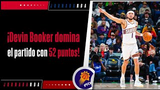 ¡Devin Booker indefendible con 52 puntos [upl. by Archibaldo80]