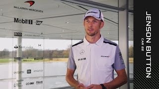 Jenson Button How Ill Tackle 2014 [upl. by Ettennod]