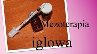 Mezoterapia igłowa [upl. by Anyak224]