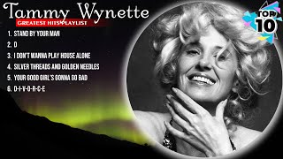 Tammy Wynette Greatest Hits Full Album  Best Songs Of Tammy Wynette HQ [upl. by Otsirave59]