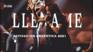 Yamilka  Lléname Congreso Activación Profética 2021 en Bolivia [upl. by Llennol316]