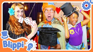 Do Magic Your Own Way  SelfEsteem amp Educational Videos for Kids  Blippis Wonderful Talent Show [upl. by Rotciv106]