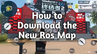 How to Download the New Rules of Survival Map New Ros Map [upl. by Dusa640]