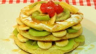 Receta fácil de tortitas Americanas esponjosas [upl. by Trevor869]