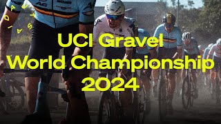 UCI Gravel World Championship 2024 English subtitle [upl. by Lertnek]