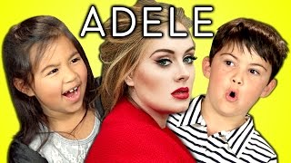 KIDS REACT TO ADELE HELLO ROLLING IN THE DEEP [upl. by Joiner]