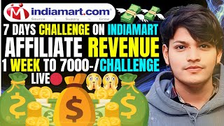 I Made ₹10000 in 7 Days with Indiamart Affiliate Program l indiamart affiliate program [upl. by Reteid]