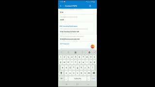 Outlook Android App POP3 adding mail account [upl. by Phillips]