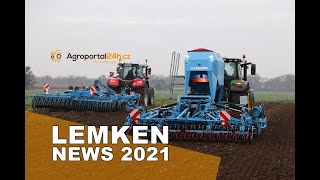 LEMKEN news 2021  Solitair DT and Karat 10 in action [upl. by Marmion]