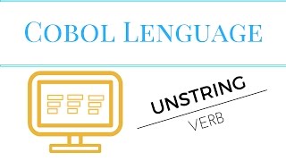 Instrucción UNSTRING Separar Cadenas de Caracteres en Cobol [upl. by Irfan691]