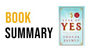 Year Of Yes By Shonda Rhimes Free Summary Audiobook [upl. by Lakin]