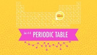 The Periodic Table Crash Course Chemistry 4 [upl. by Eiramanit]