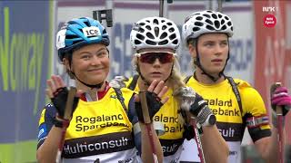 Blinkfestivalen 2024  Day 4  Biathlon  XC skiing junior races [upl. by Ecirtram]