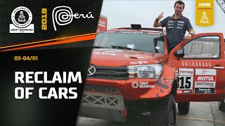 Dakar Rally 2019 Arrival to Peru Picking Up the Car and 1st Bivouac [upl. by Nwahsat624]