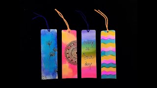 4 Easy DIY Bookmark Ideas  Bookmarks with paper  Craft Tutorial  Vibha Rajpal [upl. by Dleifxam]