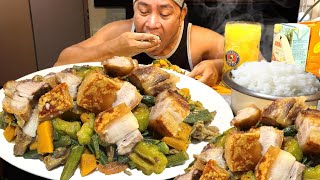 PAKBET CON CRISPY BAGNET quotPINAKBET ILOCANOquot ILOCOS FOOD Filipino Food Mukbang amp Recipe [upl. by Atirihs]