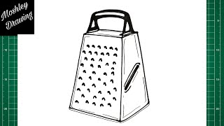 How to Draw a Grater [upl. by Karmen367]