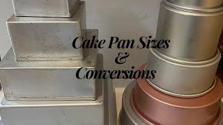 Beginners cake baking  Choosing right cake pan sizes  Cake pan sizes  Baking tips for beginners [upl. by Nalod]