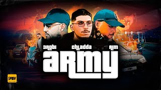 3robi Chladda Aim YassineBeats amp Chahid  Army Official Video [upl. by Acirehs]