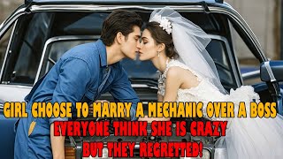 Girl chose to marry a mechanic over a Boss everyone think she is crazy but later they changed [upl. by Boiney747]