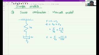 Lecture 07  Viscoelasticity [upl. by Llenart]