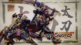 Monster Hunter Rise  Long Sword [upl. by Owain293]