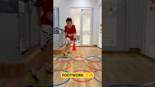 FOOTWORK 🦶SPEED ⚡️ GET FASTER 🔥 AGILITY 💫 NEXT LEVEL speedandagility footwork exerciseathome [upl. by Herstein]