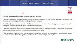 Randox Laboratories  RIQAS Webinar [upl. by Cormier]