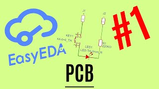 Schaltplan erstellen  Gerber Datei erstellen  EasyEDA  PCB DIY  Luis Geissler [upl. by Uball124]