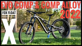 Stumpjumper EVO Comp amp Comp Alloy 2022  Fox Float X Performance Shock Suspension SetUp [upl. by Harlan]