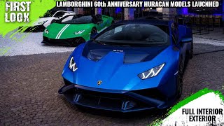 Lamborghini Huracan 60th Anniversary Edition Launched  First Look  Full Inteiror Exterior [upl. by Ritchie]