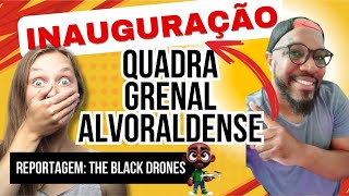 INAUGURAÇÃO DA QUADRA GRENAL ALVORALDENSE alvorada l esportes [upl. by Harlene371]