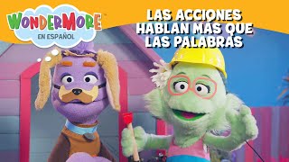 Las acciones hablan más que las palabras  Parábolas de Cristo para niños  Wondermore en español [upl. by Aicined]