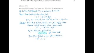 Math 220 Sections 5354 Applications with Mathematical Induction Formal [upl. by Inotna906]