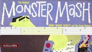 Bobby Boris Pickett and The Crypt Kickers  Monster Mash Bass Tabs [upl. by Llenet448]