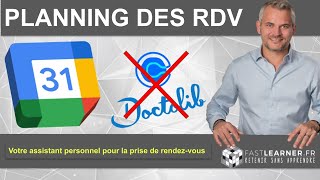 💥AGENDA💥Comment créer un planning de rdv avec Google agenda et oublier Calendly et Doctolib [upl. by Kiraa]