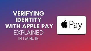 How To Verify Identity With Apple Pay In 2024 [upl. by Aridan375]