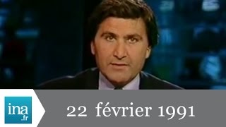 1920 FR3 du 22 février 1991  le Koweit est envahi par lIrak  Archive INA [upl. by Elaweda]